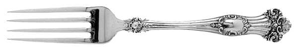 Viking (Sterling, 1906, No Monograms) Fork
