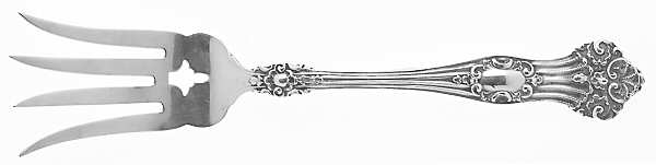 Viking (Sterling, 1906, No Monograms) Small Chipped Beef Fork