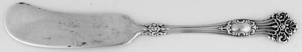 Viking (Sterling, 1906, No Monograms) Flat Handle Butter Spreader