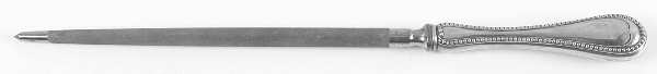 Virginia (Sterling, 1900) Large Roast Steel Rod Knife Sharpener