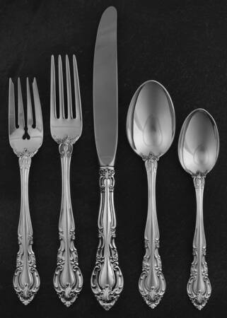 Vivaldi (Sterling, 1966) 40 Piece Estate Set