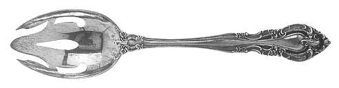 Vivaldi (Sterling, 1966) Pierced Tablespoon (Serving Spoon)