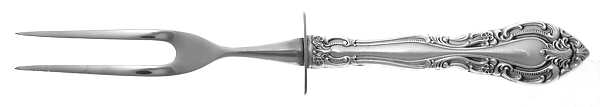 Vivaldi (Sterling, 1966) Large Stainless-Prong Roast Carving Fork