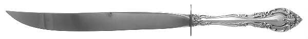 Vivaldi (Sterling, 1966) Large Stainless Blade Roast Carving Knife