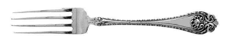 Wellington (Sterling, 1897) Solid Youth Tea Fork