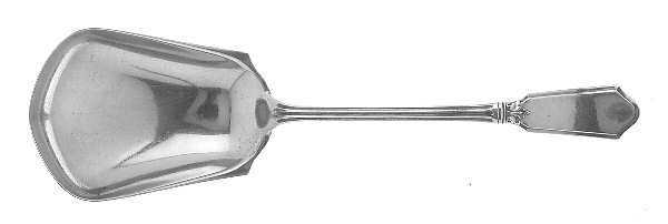 Winchester (Sterling, 1917, No Monograms) Small Solid Berry/Casserole Spoon