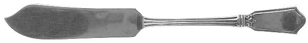 Winchester (Sterling, 1917, No Monograms) Flat Handle Master Butter Knife