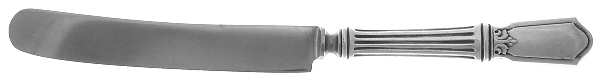 Winchester (Sterling, 1917, No Monograms) Old French Hollow Knife with Bolster