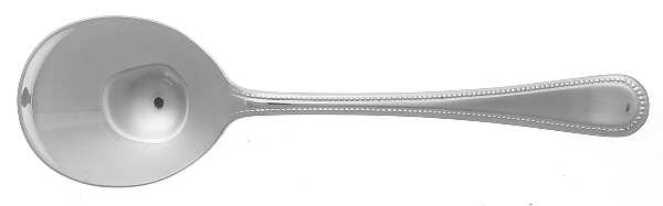 Bead (Stainless) Round Bowl Soup Spoon (Gumbo)