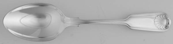 Fiddle Thread & Shell (Silverplate) Place/Oval Soup Spoon
