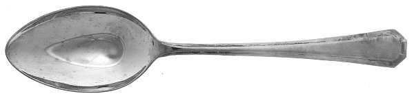 Grecian (Silverplate) Solid Serving Spoon