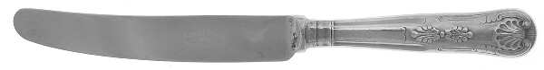 Kings (Silverplate) Dessert Knife with Stainless Blade