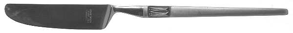 ASF1 (STAINLESS) Flat Handle Butter Spreader
