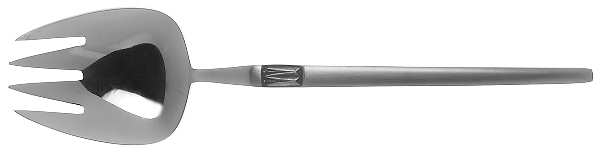ASF1 (STAINLESS) Medium Solid Cold Meat Serving Fork