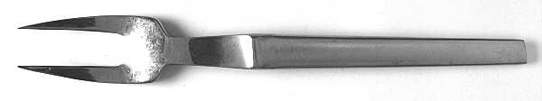 ASF2 (STAINLESS) Small 2-Tine Cold Meat Serving Fork