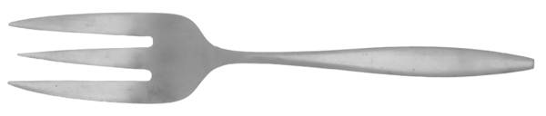 Venice (Stainless) Medium Solid Cold Meat Serving Fork by AMC