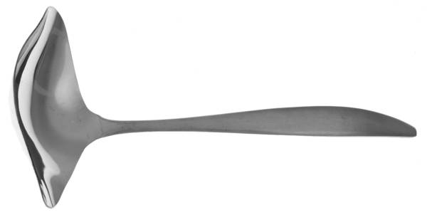 Venice (Stainless) 2 Spout Gravy Ladle-Solid Piece