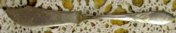 Lady Amelia (Silverplate, 1919) Flat Handle Master Butter Knife