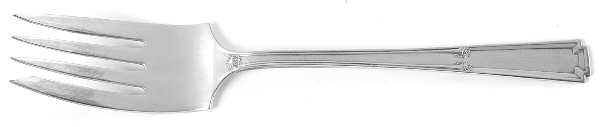 Lady Frances (Silverplate, 1925) Medium Solid Cold Meat Serving Fork