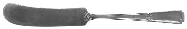 Lady Frances (Silverplate, 1925) Flat Handle Butter Spreader
