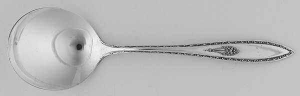 Lady Washington (Silverplate, 1925) Round Bowl Soup Spoon (Cream Soup)