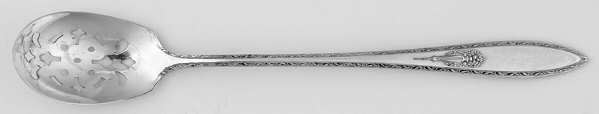 Lady Washington (Silverplate, 1925) Pierced Bowl Short Handle Olive Spoon