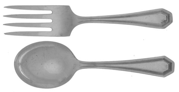 Liberty (Silverplate, 1920) 2 Pc Baby Set (BF, BS)