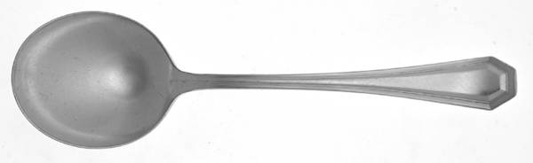 Liberty (Silverplate, 1920) Round Bowl Soup Spoon (Gumbo)