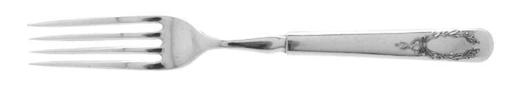 Marjo-Nell (Silverplate, 1903) Indented Solid Handled Fork