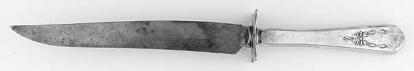 Marjo-Nell (Silverplate, 1903) Small Steak Carving Knife with Stainless Blade
