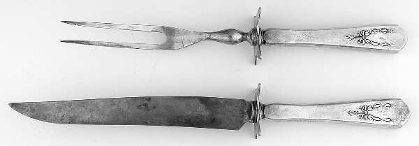 Marjo-Nell (Silverplate, 1903) Small Stainless Blade 2-Piece Steak Carving Set
