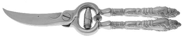 Athene (Sterling, 1913) Poultry Shears with Stainless Blades