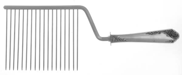 Breath of Spring II (Sterling, 1952) Cake Breaker with Silverplate Prongs