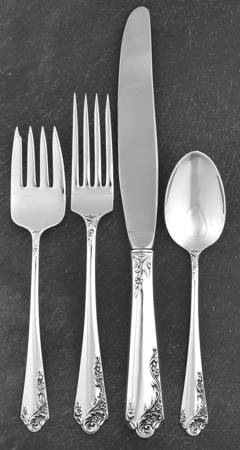 Breath of Spring II (Sterling, 1952) 4 Piece Place Size Setting