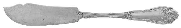 Champlain (Sterling, 1915) Flat Handle Master Butter Knife