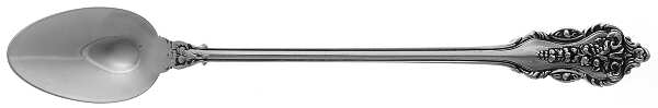 Donatello (Sterling, 1912, No Monograms) Iced Tea Spoon
