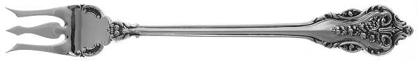 Donatello (Sterling, 1912, No Monograms) Cocktail/Seafood Fork