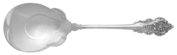 Donatello (Sterling, 1912, No Monograms) Large Solid Berry/Casserole Spoon