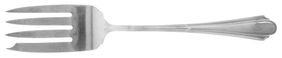 Duncan Phyfe (Sterling, 1935) Large Solid Cold Meat Serving Fork