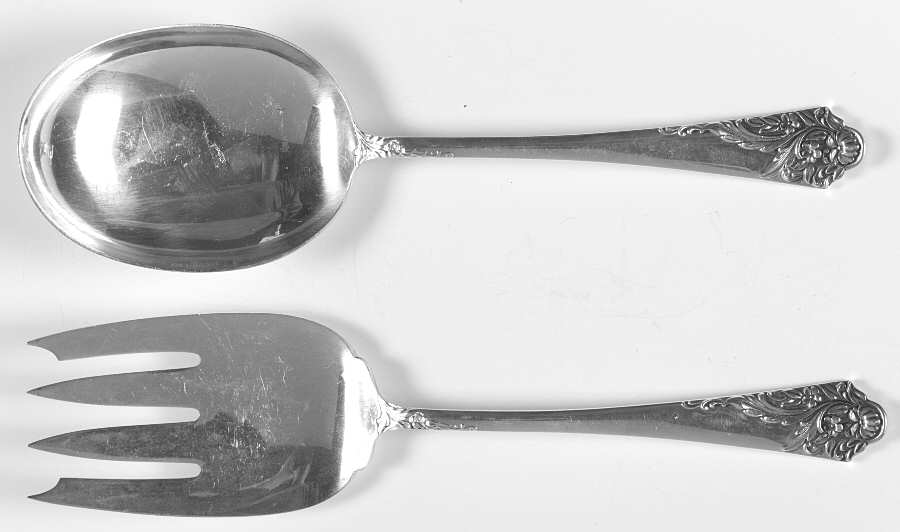 Ecstasy (Sterling, 1951) (2 Pc) Solid Salad Set
