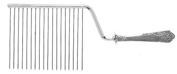 Ecstasy (Sterling, 1951) Cake Breaker with Silverplate Prongs