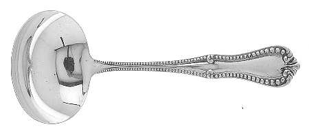 Georgian Bead (Sterling, 1948) Solid Gravy Ladle