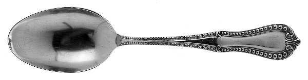 Georgian Bead (Sterling, 1948) Tablespoon (Serving Spoon)