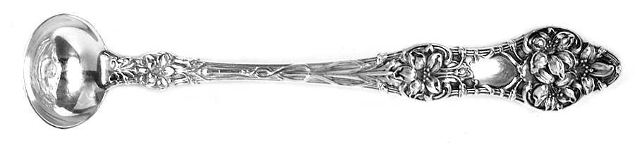 Orange Blossom Old(Sterling, No Monos, No Flr Bowl) Mustard Spoon