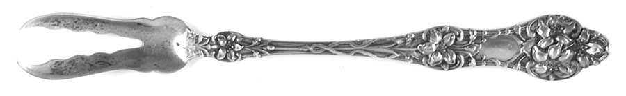 Orange Blossom Old(Sterling, No Monos, No Flr Bowl) Lobster Fork Solid Individual