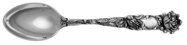 Bridal Rose (Sterling, Newer) Demitasse Spoon