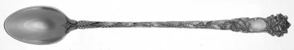 Bridal Rose (Sterling, Newer) Iced Tea Spoon