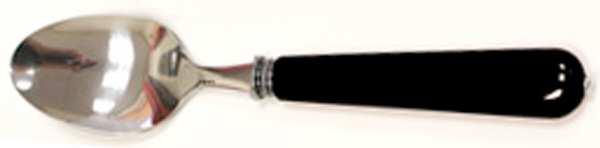 Ixia-Black (Silverplate) Place/Oval Soup Spoon