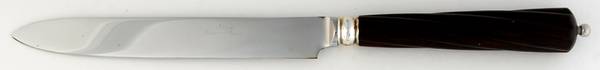 Montana-Rosewood (Silverplate) New French Hollow Knife