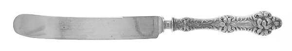 Orange Blossom Old (Sterling, 1905, Mono, No Flr) Old French Hollow Knife with Bolster